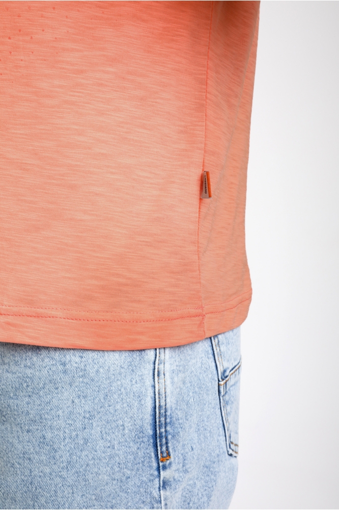 KATOENEN PRINT T SHIRT 155517 4002 light coral